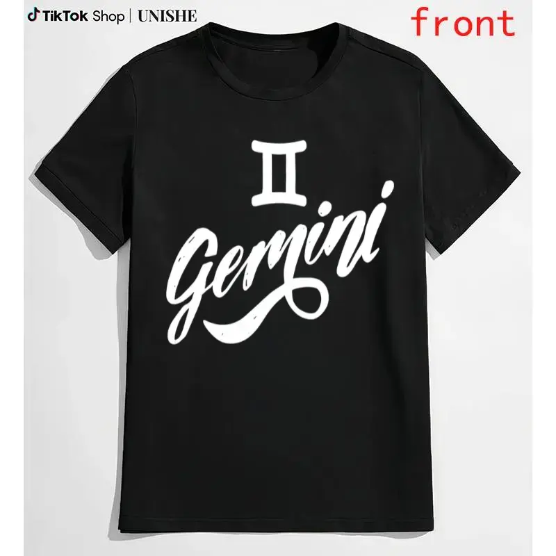 Gemini Zodiac Tee – Comfortable Short Sleeve Casual Shirt