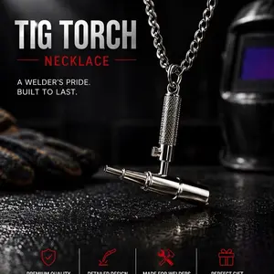 Tig Rig Necklace - Simple Design with Chain and Pendant