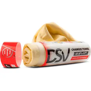 Chamois Drying Towel, Drying Super Absorbent Chamois Cloth for  Wash, Spotless & Scratch and Lint Free Shine, Shammy Towel for  27.5 X 17 inches, 1 - Pack