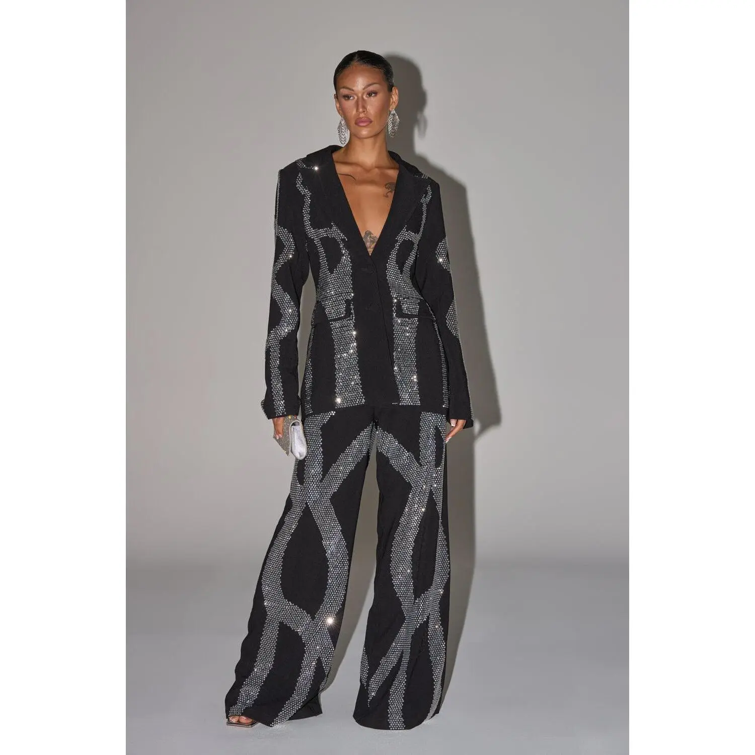 GEMINI RHINESTONE PANT