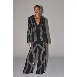 GEMINI RHINESTONE PANT
