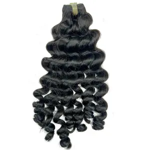 Luxurious Vietnamese Ripple Curly Hair Bundles for Bold Style