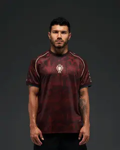 Premium Cr.#7 Red Color Portugal Heritage Soccer Jersey, Unisex Soccer Jersey For Couple Matching, Vintage Streetwear Soccer Jersey, Perfect Gifts, Sports Top, Gym Athletic Clothes