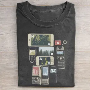 Comfort Colors Noah Kahan Stick Season Collage T-Shirt, Vintage Indie Folk Music Graphic Tee, Retro Aesthetic Singer Songwriter Shirt, Unisex Casual