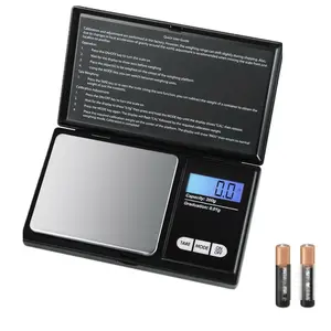 200G X 0.01G Digital Pocket Scale, with Backlit LCD Display, Small Mini Digital Pocket Gram Scale for Kitchen Jewelry Herb (Ordinary) UnderReef