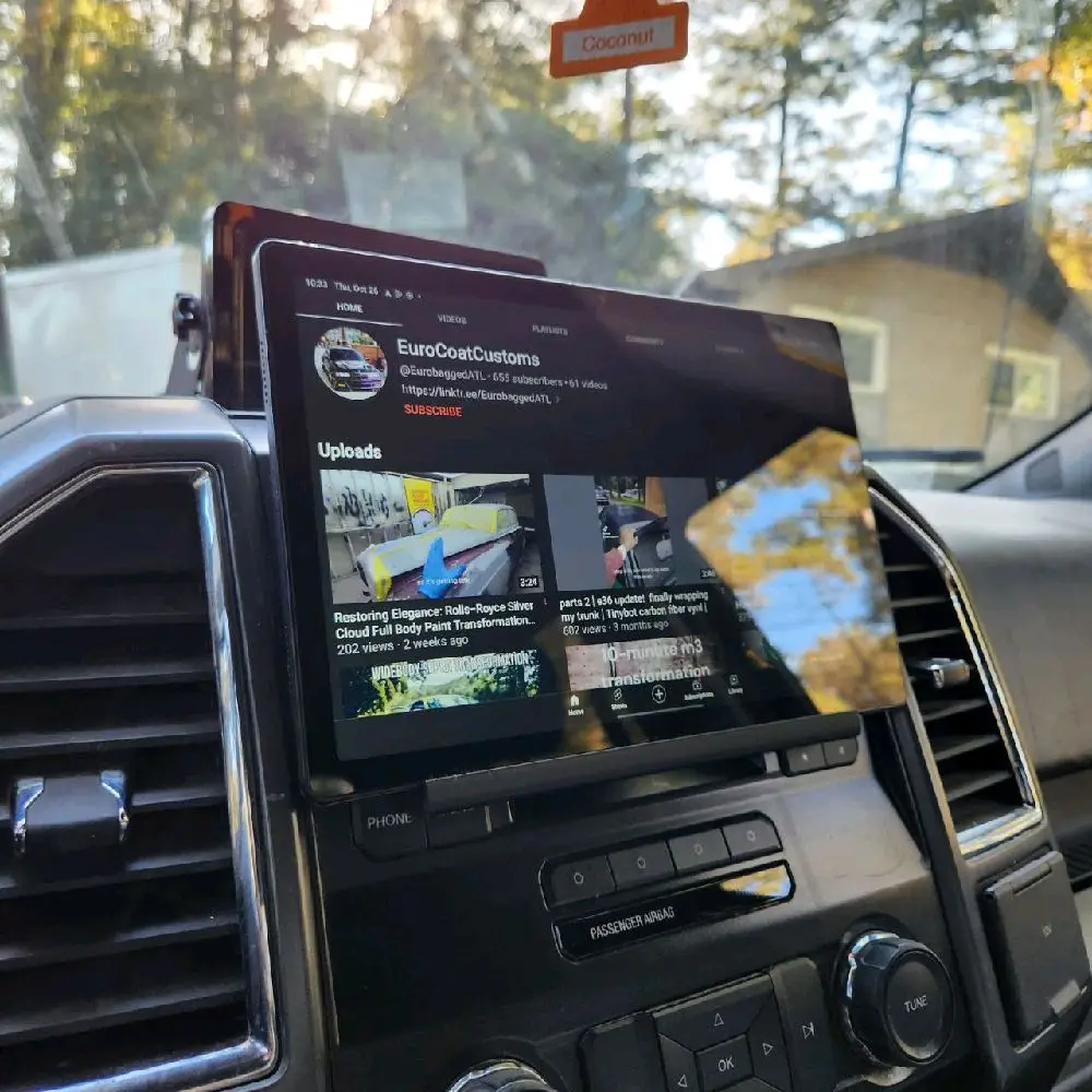 Magnetic F150 Truck Mount for 2015-2020 F150s Universal Smartphone Holder Car Cup Holders Dashboard Accessories