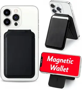 magsafe wallet men - magnetic wallet for iphone - magnetic phones wallets - iphone wallets magsafe - compatible with mag safe stand - for magsafe card holder - magnetics card holder for mobile