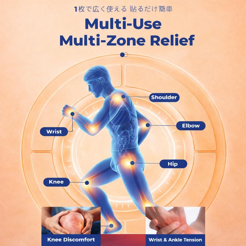 Japan Pure Herbal FARINFRARED BonePainPatch Thermal Patches 7 Patches Bag for Bone Pain Relief & Muscle Recovery Balm Therapeutic Healing Therapy Healthcare Wellness Treatment