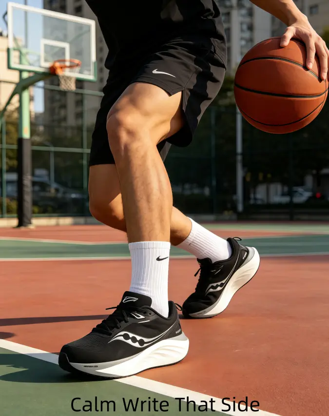 Dark Mesh Lightweight Sports Trainers Cream Wave Cushion Roomy Wide Toe Box Anti-fatigue Footwear Guys Basketball Field Daily Workout