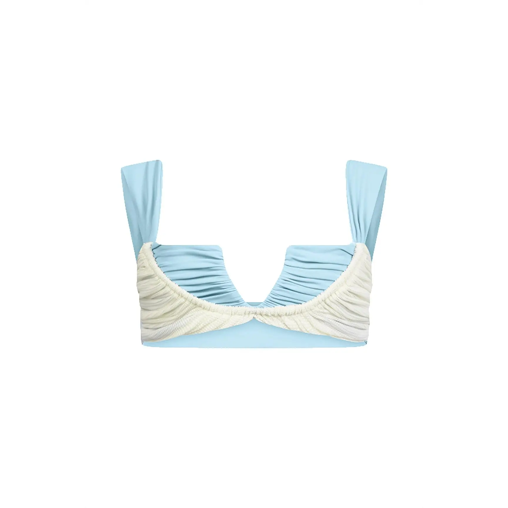 Eclat / Sky Blue Ivory Apricot - Top