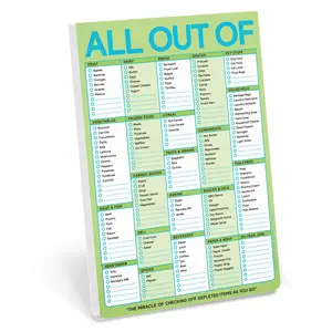 Knock Knock All Out Of Pad with Magnet (Pastel Version) by Knock Knock