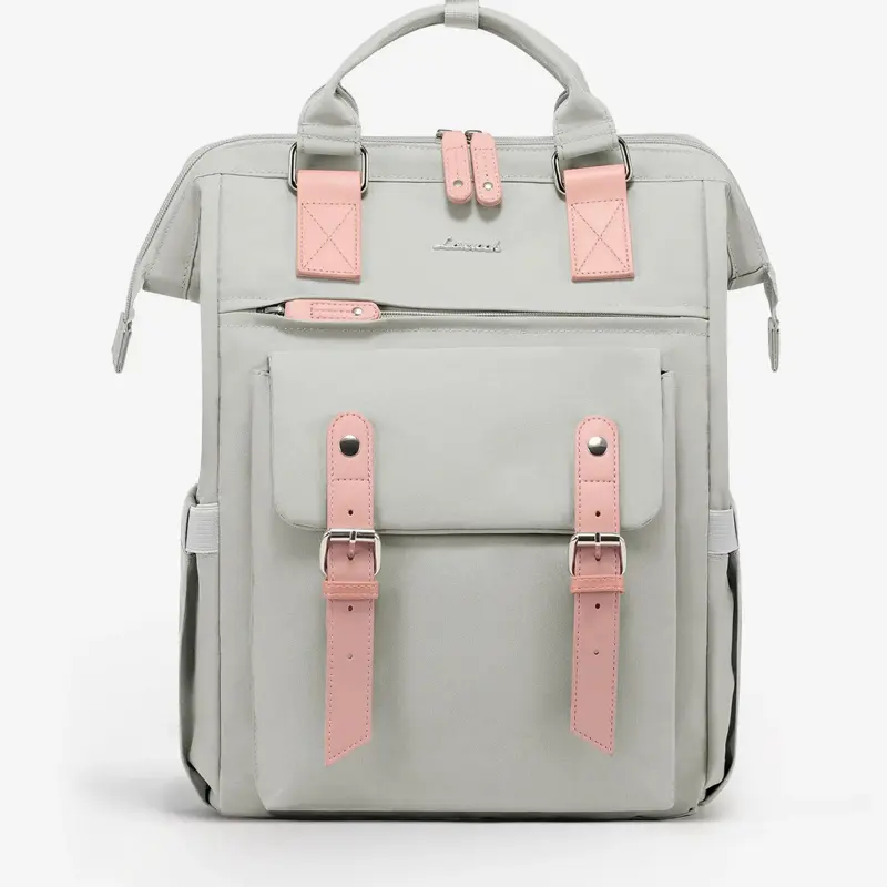 Women's Work Backpack – Fits 17" Laptop, USB Port, Perfect for Nurses, Teachers, & Travel LOVEVOOK