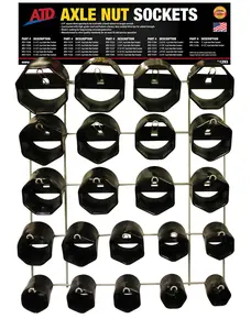 ATD Tools ATD-11231 3.75 in. x 6 PT Axle Nut Socket