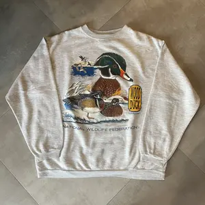 [SALE UP TO 30%] Vintage 90s NATIONAL WILDLIFE FEDERATION Wood Duck Sweatshirt