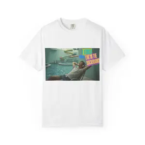 I Kinda Live in the Backrooms T-shirt | Retro Pool Photo Tee
