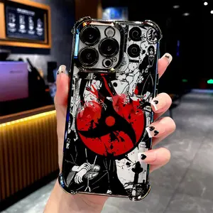 Anime N-Narutoes Protective Phone Case Suitable for iPhone 17 16e 16 15 14 13 12 11 Mini Pro Max Air X XR XSMAX 8 7 Plus Anti Fall Transparent Soft Back Cover