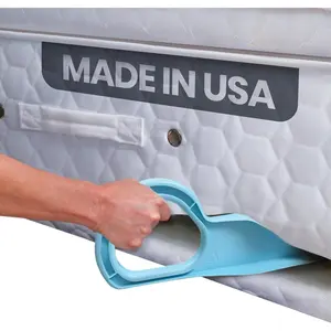 Mattress Lifter & Bed Maker Tool for Changing Bed, Patented & Made in USA, Lifts and Holds Mattress, Tucks & Removes Sheets, Handles Bed Skirts and More