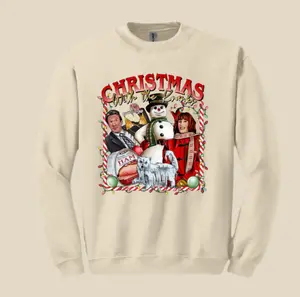 Christmas with the krankss t-shirt and Sweatshirt, Cotton Unisex T-Shirt, Size S- 3XL, Shirt print, Gift for him, Gift for her, Menswear Top, Womenswear Top