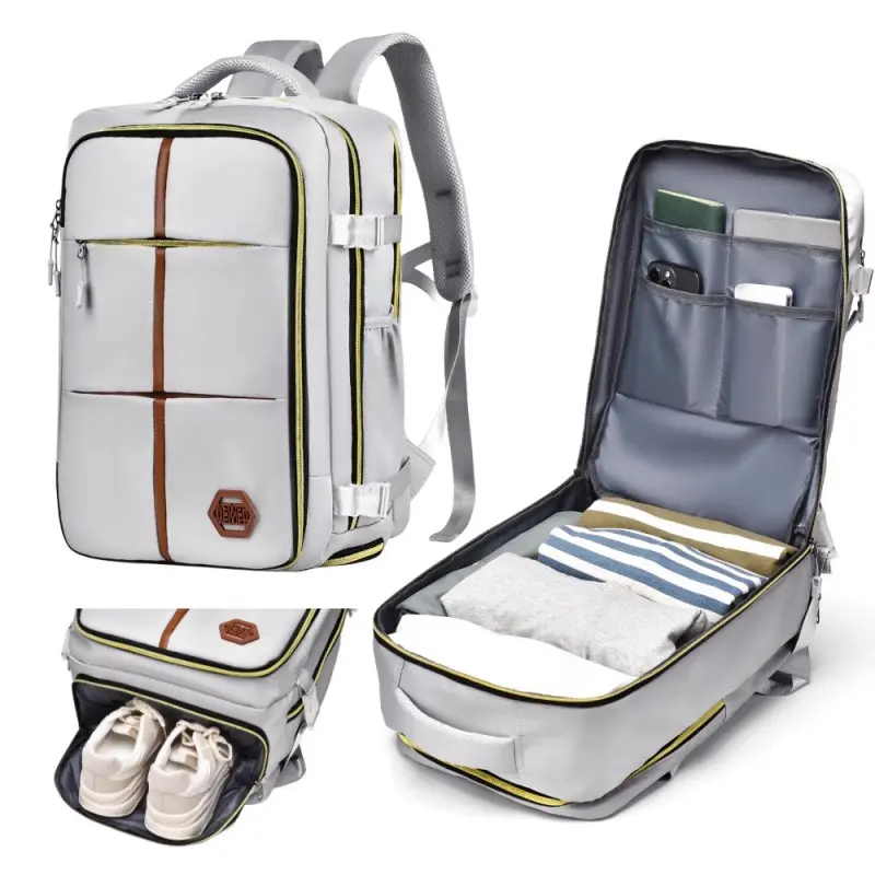 Men's Substantial Capacity Backpack, Well-Organized Laptop Daypack for School, Business and Travel, Sturdy Construction