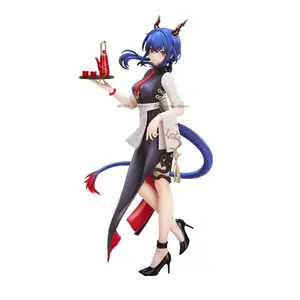 2026 new Original Genuine APEX LIMEPIE Arknights 24cm Chen Teatime Anime Models Decorative Decorations Children Kawaii Gift Figure