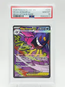 Graded PSA 10 Mega Gengar EX 2026 Ascended Heroes 269 Holographic Pokemon Card