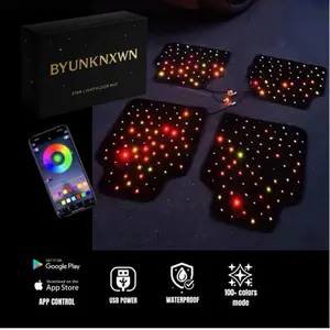 Universal Starlight Car Floor Mats 4PCS