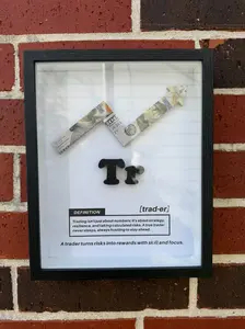 [Made-to-Order] Trader’s Drive Wall Art for Ambitious Design with Unique Style and Inspirational Message wall  decor