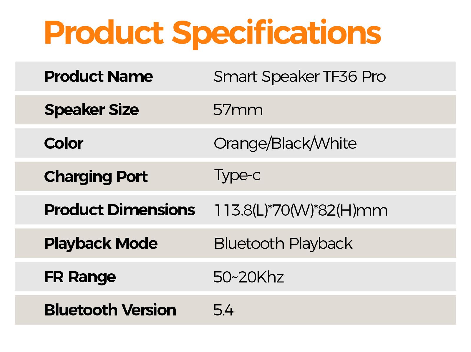 All in 1 Smart Desktop Screen Speaker | Bluetooth 5.4, AI Control, Weather Display & Custom Photo Frame | RGB Smart Alarm Clock for Bedroom