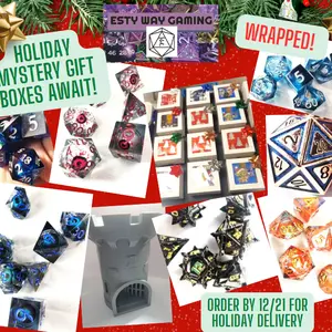 New! Wrapped Dice Gift Any Holiday Mystery gift for her gift for him gift for girl guy gift dice present exchange