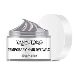 Instant Hair Color Mud | Water-Soluble Formula | Washable Without Shampoo | Portable Hair Dye for Travel & Events