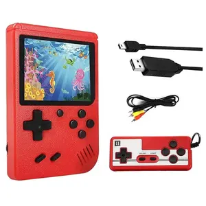 Retro Portable Mini Video Game Console with 400 8-Bit Games, 3.0 Inch LCD Screen for Family Fun, AV Output for TV Connection