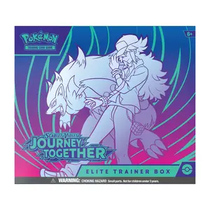 Pokemon Trading Card Game Scarlet & Violet 9 - Journey Together Elite Trainer Box, Includes 45 Energy Cards & N's Themed Content