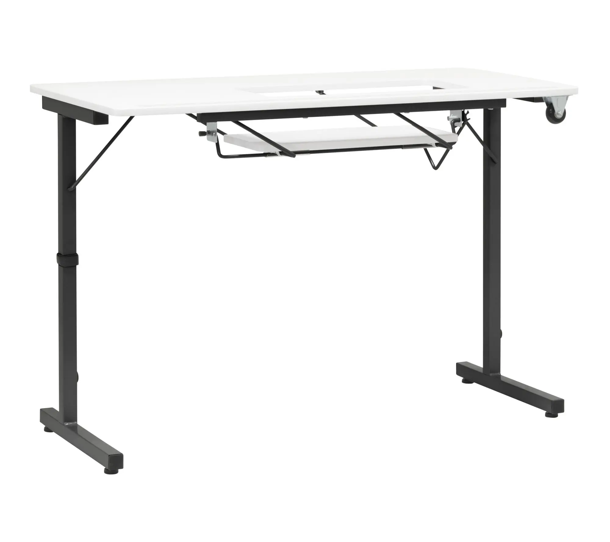 SEW READY ROLLAWAY II SEWING TABLE BLACK / WHITE