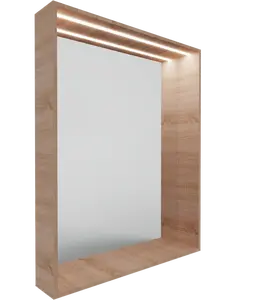 DAX Lineal Mirror LED Light 24 Inches - Roble Nuez