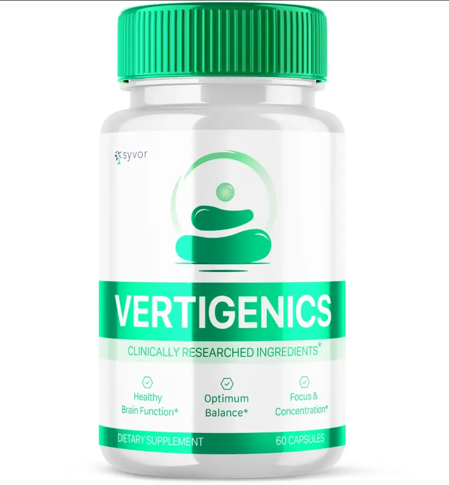 Vertigenics Advanced Nootropic Formula Brain Health Support 60 Capsules
