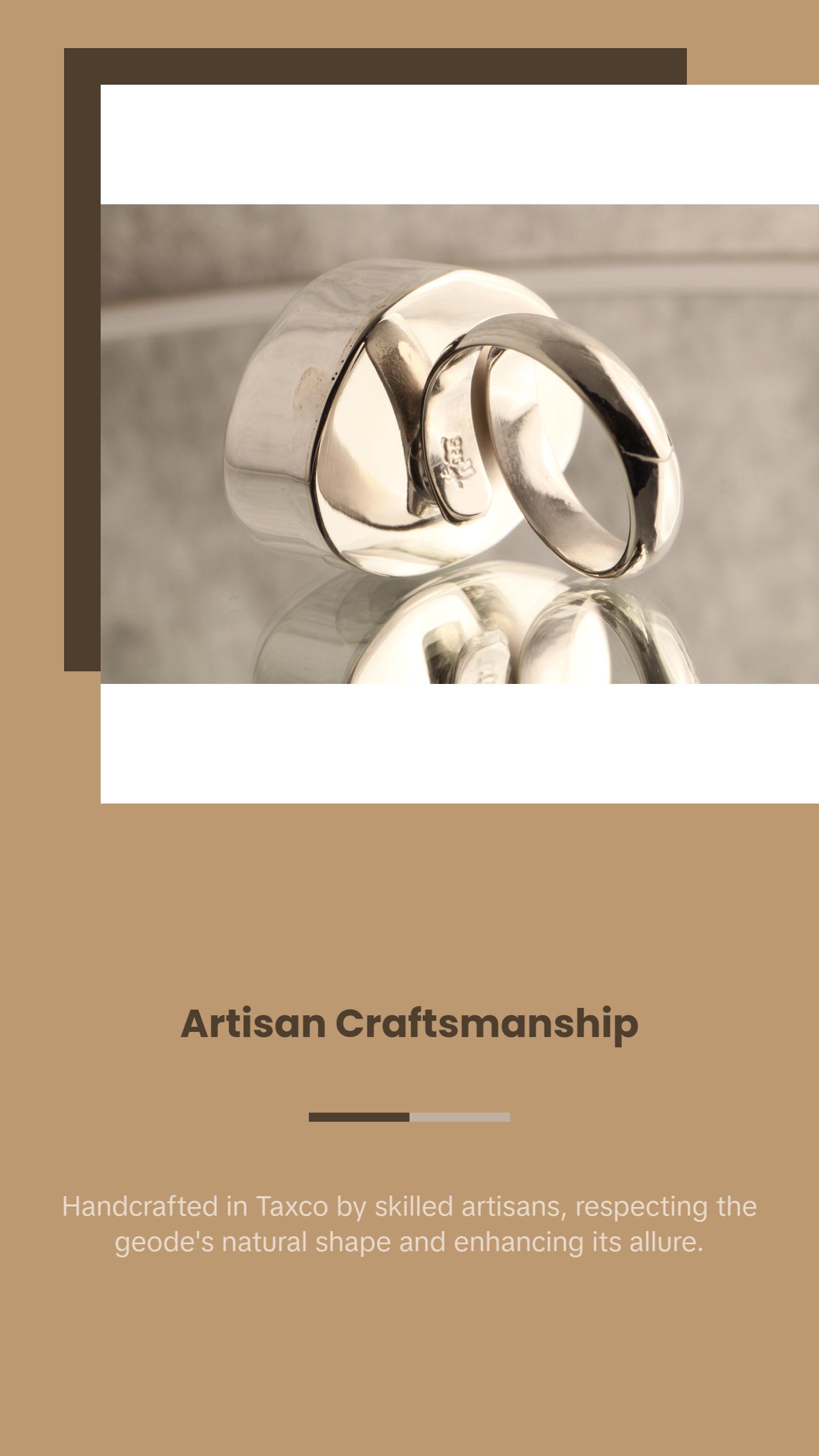 Earth's Heart - Geode 925 Sterling Silver Adjustable Ring Earth's Heart - Geode 925 Sterling Silver Adjustable Ring