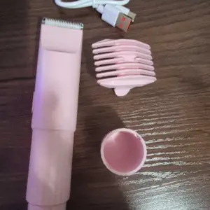 Women's Electric Bikini Trimmer & Body Shaver Dual Head Ceramic Blades Painless Wet Dry Use for Face Body Quick Smooth Cordless USB Fast Charge Gift