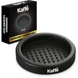 Kaffe Silicone Tamping Mat for 49-60mm Tamper – Waterproof, Food Safe, Anti-Slip Coffee Tamper Mat – Espresso Accessory for Home Baristas