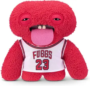 Fuggler Fugg Stars 9-Inch Plush Toy (Chunky Mcdunky) by ZURU – Funny Ugly Monster Stuffed Animal with Human-Like Teeth, Collectible Plush for Kids, Tweens, Teens, Adults & Plush Fans