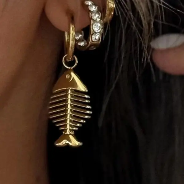The Fishbone Earrings