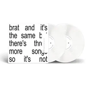 Brat And It's The Same But There's Three More Song - Charli Xcx - Record Album, Vinyl LP