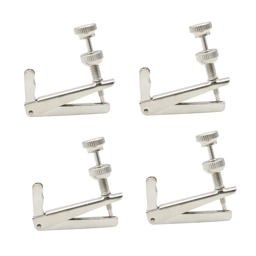 High Precision Metal Tuning Pegs for Violins, Ideal for Beginners & Professionals, Durable Design for Enhanced Sound Quality
