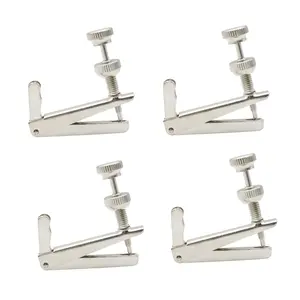 High Precision Metal Tuning Pegs for Violins, Ideal for Beginners & Professionals, Durable Design for Enhanced Sound Quality