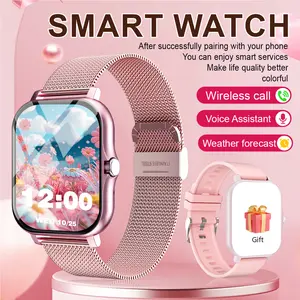 Smart Watch, Wireless Connection, Answering/dialing Function, Information Reminder and Push, Precise Step Counter and Multiple Exercise Modes, Weather Updates, Durable Design, Suitable for Everyone