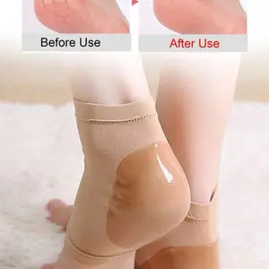 Heel Moisturizing Sleeves 1 Pair Heel Skin Moisturizing Cover Exfoliating Soften Heel Cover Heel Support For Women Men