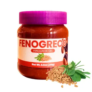 All Natural Fenugreek Gel 8.8oz (250gr) Infused With Real Fenugreek Seeds - Gel De Fenogreco  - Natual, No Aditivos, Con Semillas Reales De Fenogreco.