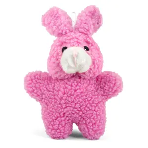 Jeffers Animal Fuzzies Plush Squeaker Dog Toys