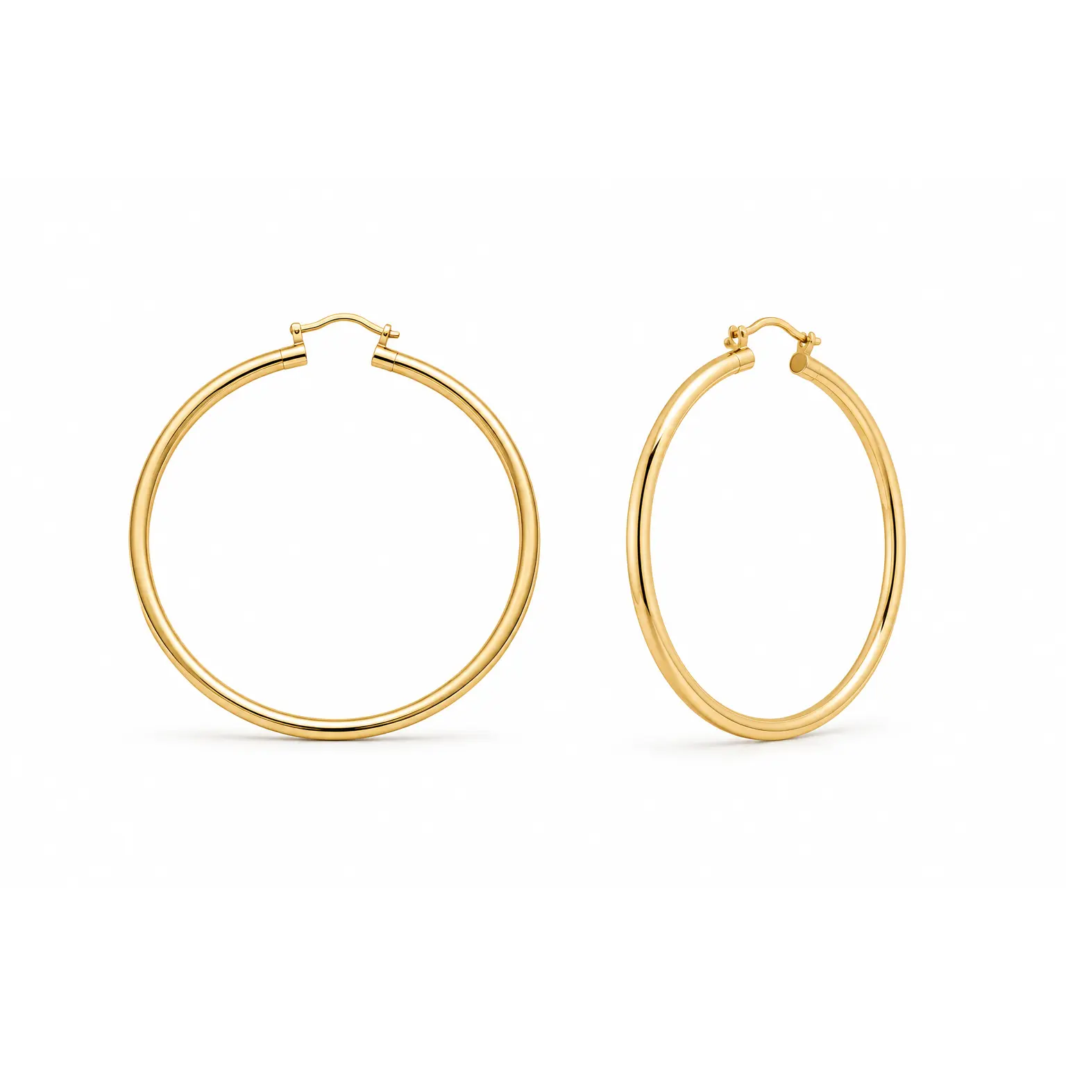 CLASSIC GOLD FILLED HOOPS