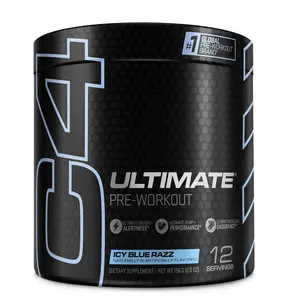 C4 Pre-workout icy blue razz 12 servings