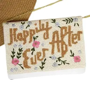 Wedding Day Clutch Bag, Mrs Purse, Bride Clutch Purse for Wedding, Bridal Clutch, Custom Gift for Bride to Be, Wedding Gift for Bride